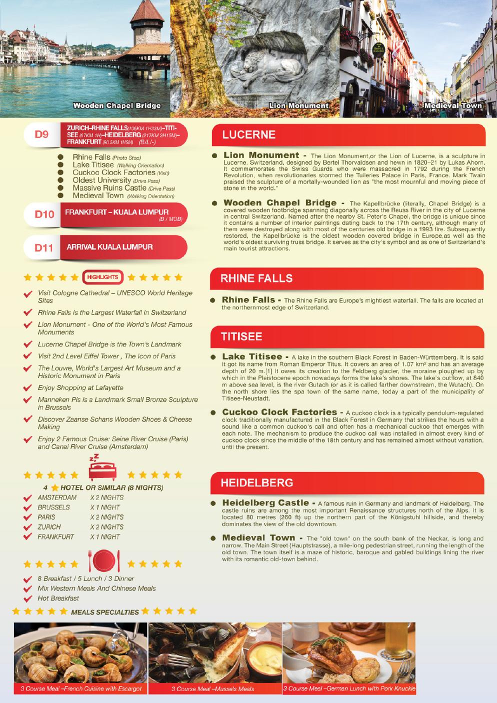 (11EFF) 11D8N EUROPE LEGEND