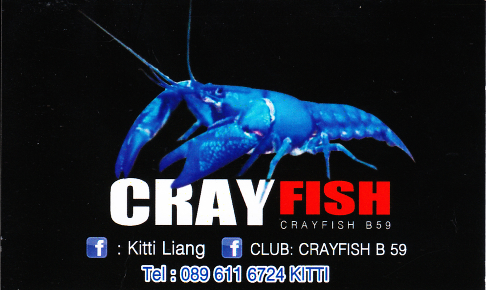 นามบัตร Cray Fish