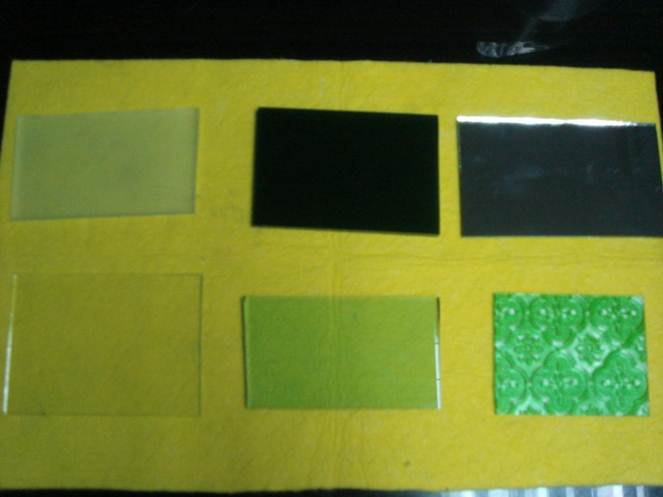 สีของกระจก 