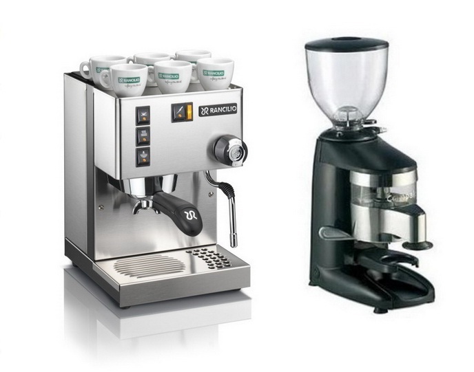 Set Rancilio Silvia + Compaq K3