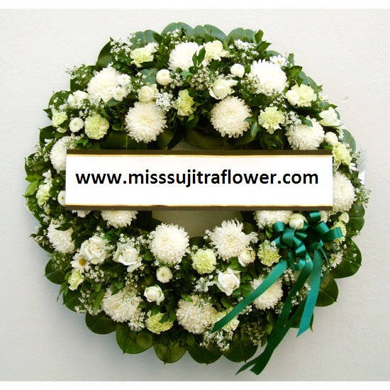 พวงหรีดแบบที่ 8