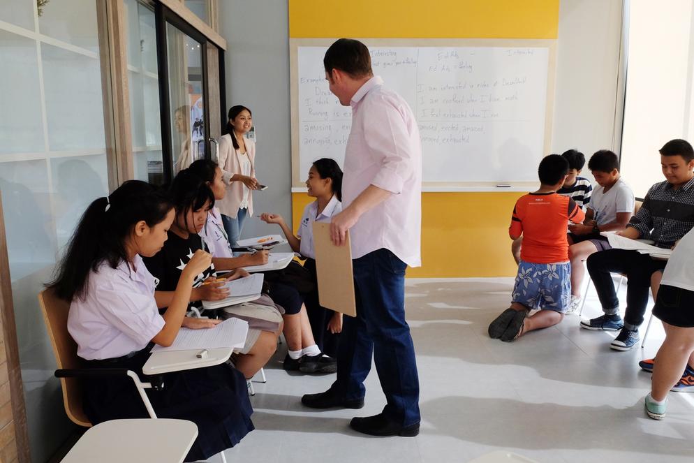 บรรยากาสการเรียนการสอน ที่ AEP INSTITUTE