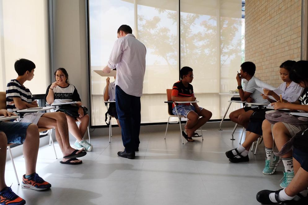 บรรยากาสการเรียนการสอน ที่ AEP INSTITUTE