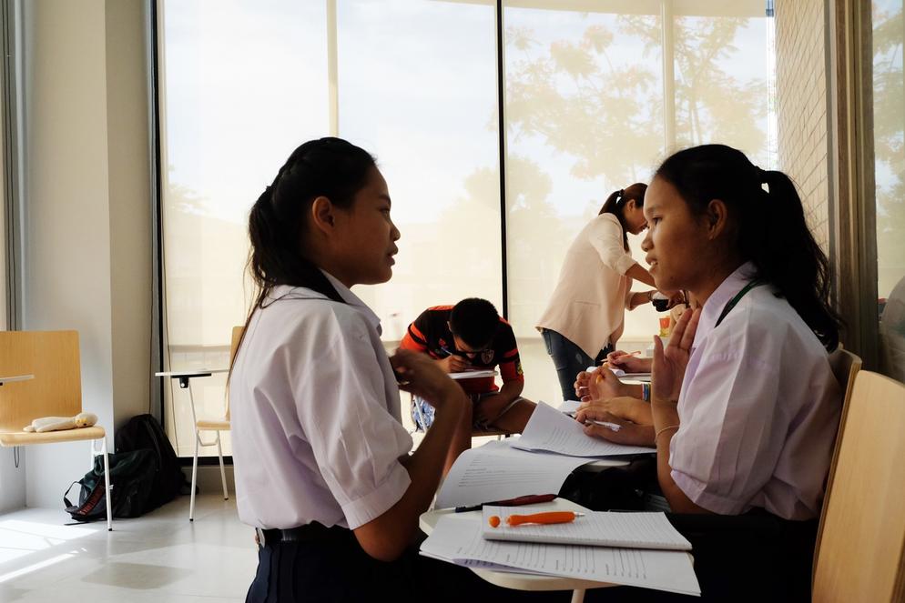 บรรยากาสการเรียนการสอน ที่ AEP INSTITUTE
