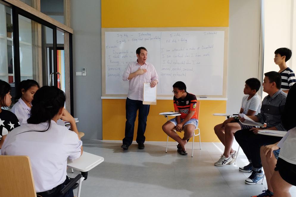 บรรยากาสการเรียนการสอน ที่ AEP INSTITUTE