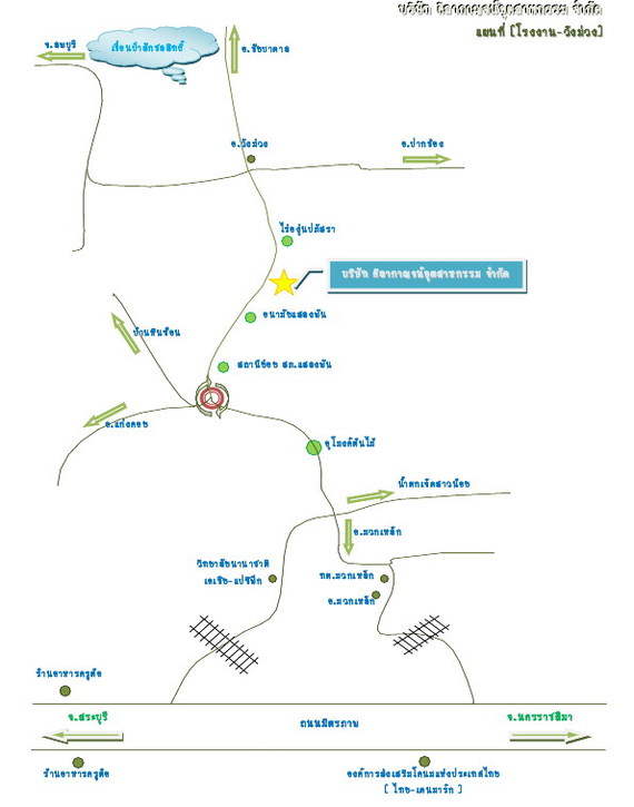 แผนที่โรงงาน วังม่วง