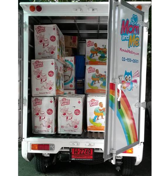 รถส่งของ Mom And Move บริการลูกค้าส่งด่วนพิเศษ ในกรุงเทพและปริมณฑล เริ่มต้นที่ 300 บาท