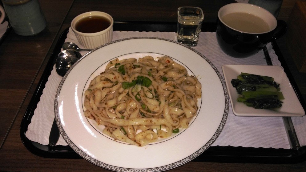 蝦醬削麵