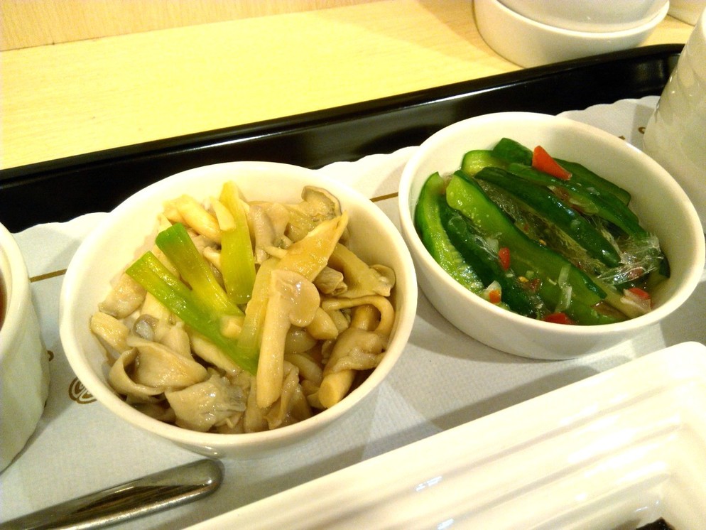 套餐所附小菜