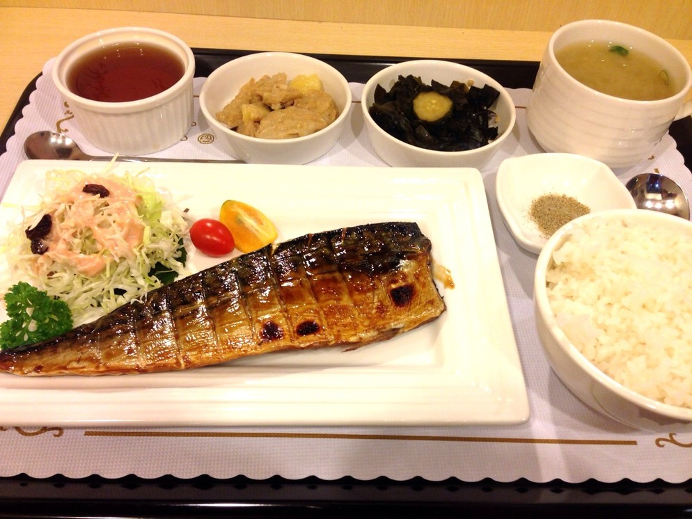 烤照燒鯖魚套餐