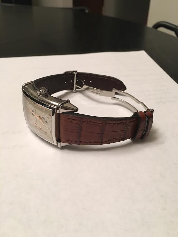 Girard Perregaux croco strap 