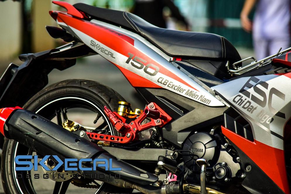 Exciter 150 Nhôm Xước