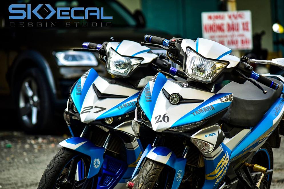 Exciter 150 Nhôm Xước