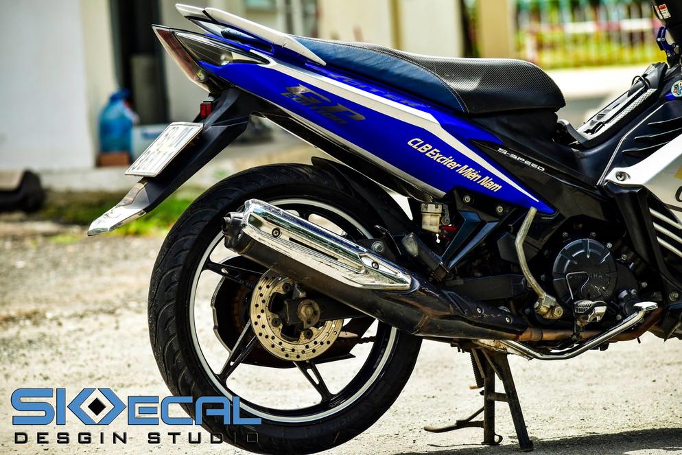 Exciter 150 Nhôm Xước