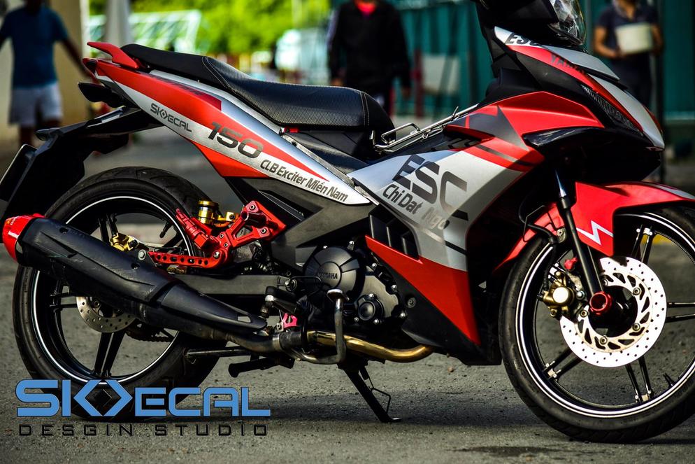 Exciter 150 Nhôm Xước