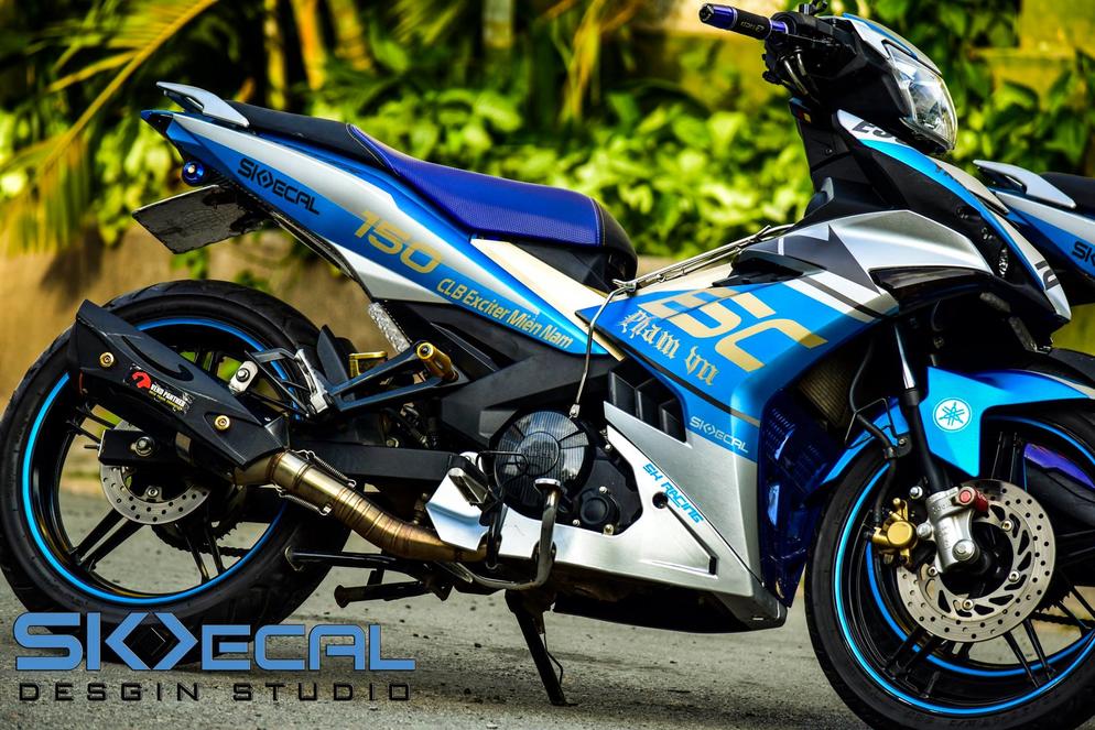 Exciter 150 Nhôm Xước