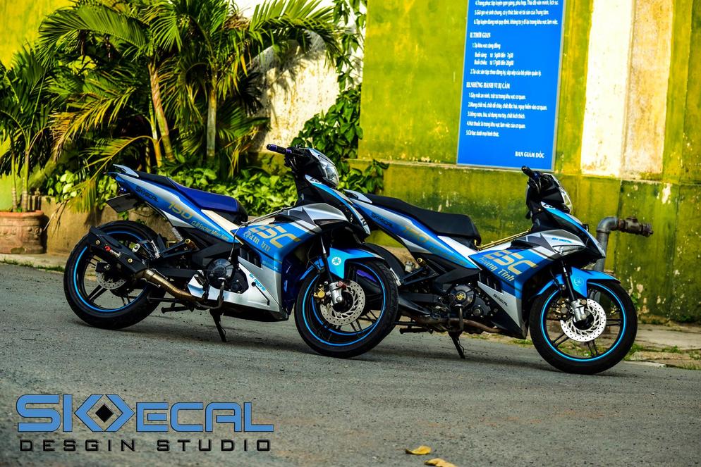 Exciter 150 Nhôm Xước