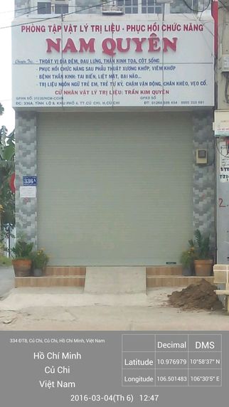 Phòng Tập Vật Lý Trị Liệu Nam Quyên