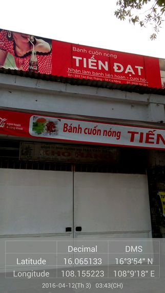 Tiệm Bánh Cuốn Nóng Tiến Đạt