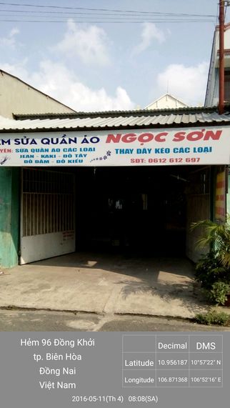 Nhận Sửa Quần Áo Ngọc Sơn