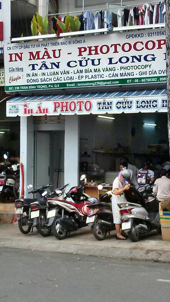 Tiệm Photo Tân Cửu Long