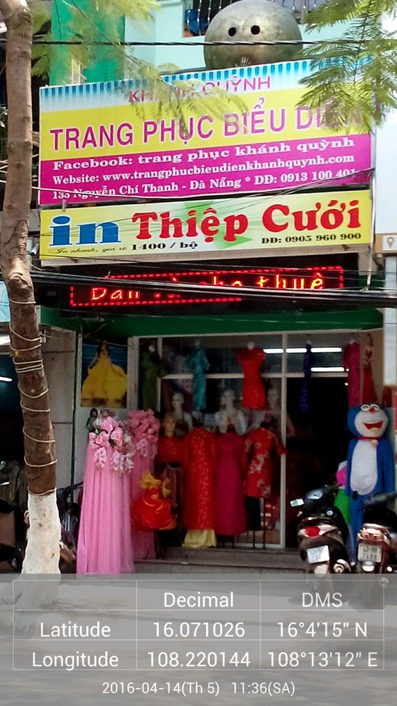 Tiệm Khánh Quỳnh Trang Phục Biểu Diễn