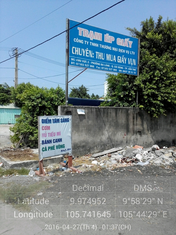 Trạm Ép Giấy Công Ty TNHH LTV