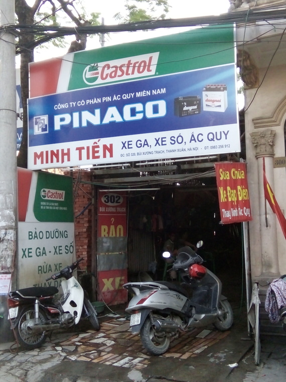 Cửa Hàng Sửa Chữa Xe Máy Minh Tiến
