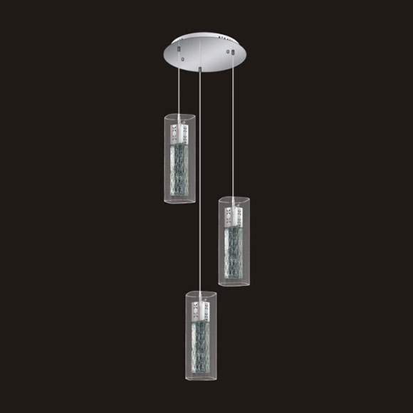 ĐÈN THẢ PHA LÊ LED_ NB 318 LED
