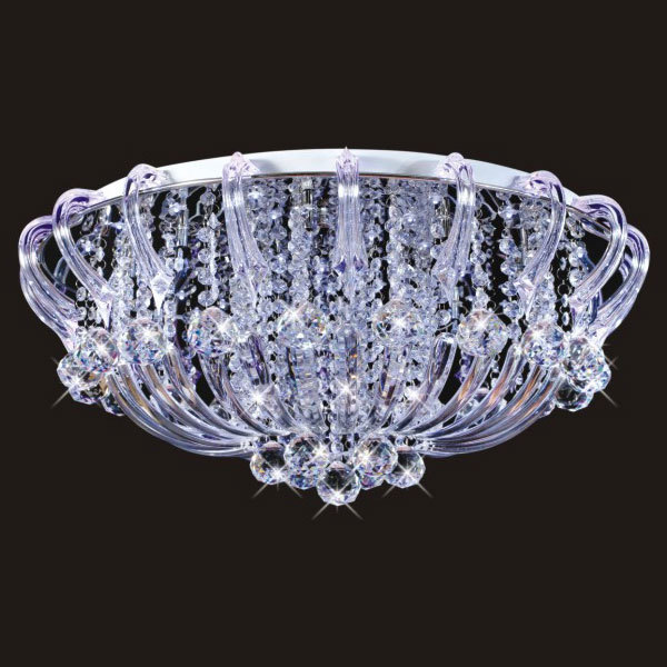 ĐÈN MÂM ỐP TRẦN LED ĐỔI MÀU_NC 8812
