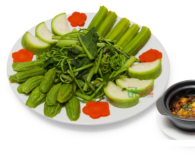 Rau Luộc Kho Quẹt