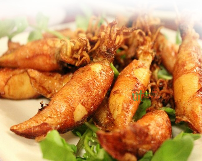 Mực Trứng Chiên Nước Mắm