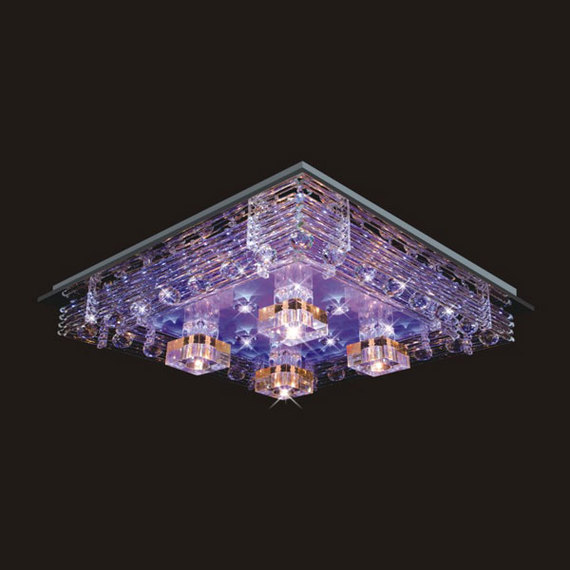 ĐÈN MÂM ỐP TRẦN LED MÀU_NC 1006