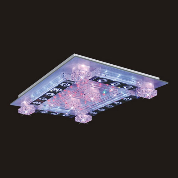   ĐÈN MÂM ỐP TRẦN LED ĐỔI MÀU _NC 089