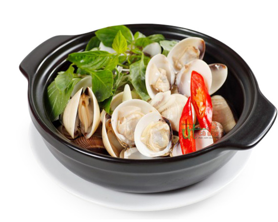 Nghêu Hấp Sả Ớt