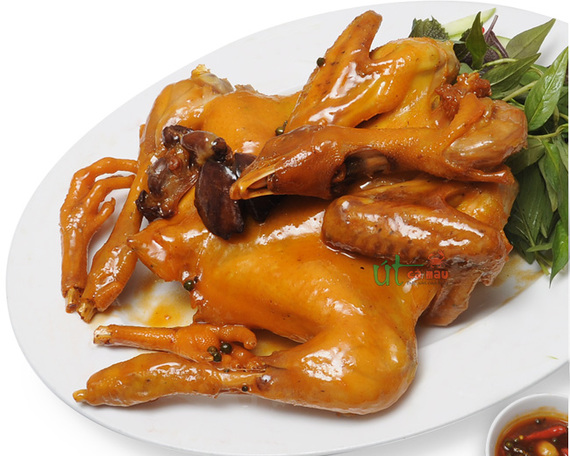 Gà Hấp Mắm Nhỉ